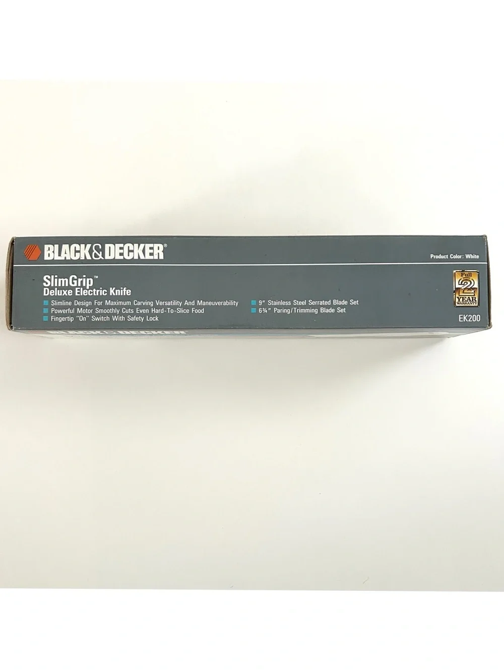 Black and Decker SlimGrip Deluxe Electric Knife EK200